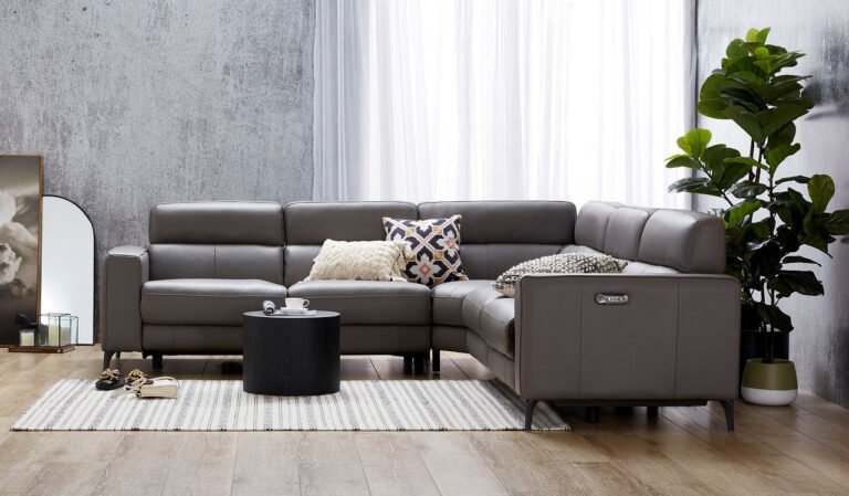 Leather Corner Lounge