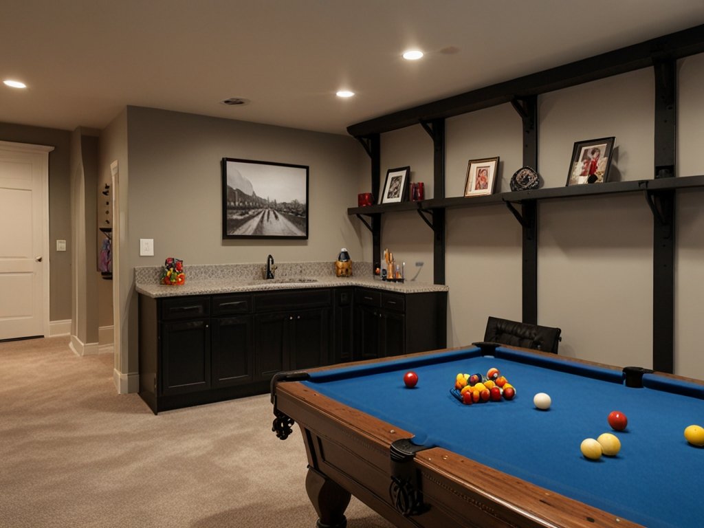 Basement Workspace